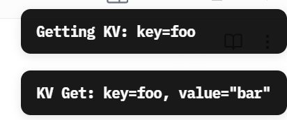 Cloudflareダッシュボードで確認したKVの登録データ
